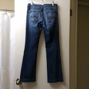 7 for All Mankind 5 pocket boot cut jeans